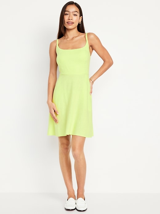Image number 1 showing, Fit & Flare Cami Mini Dress