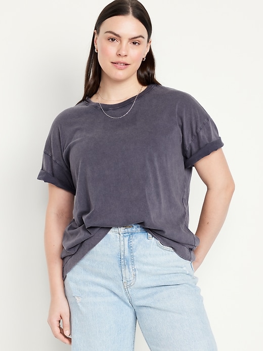 Image number 5 showing, Oversized EveryWear Tunic T-Shirt