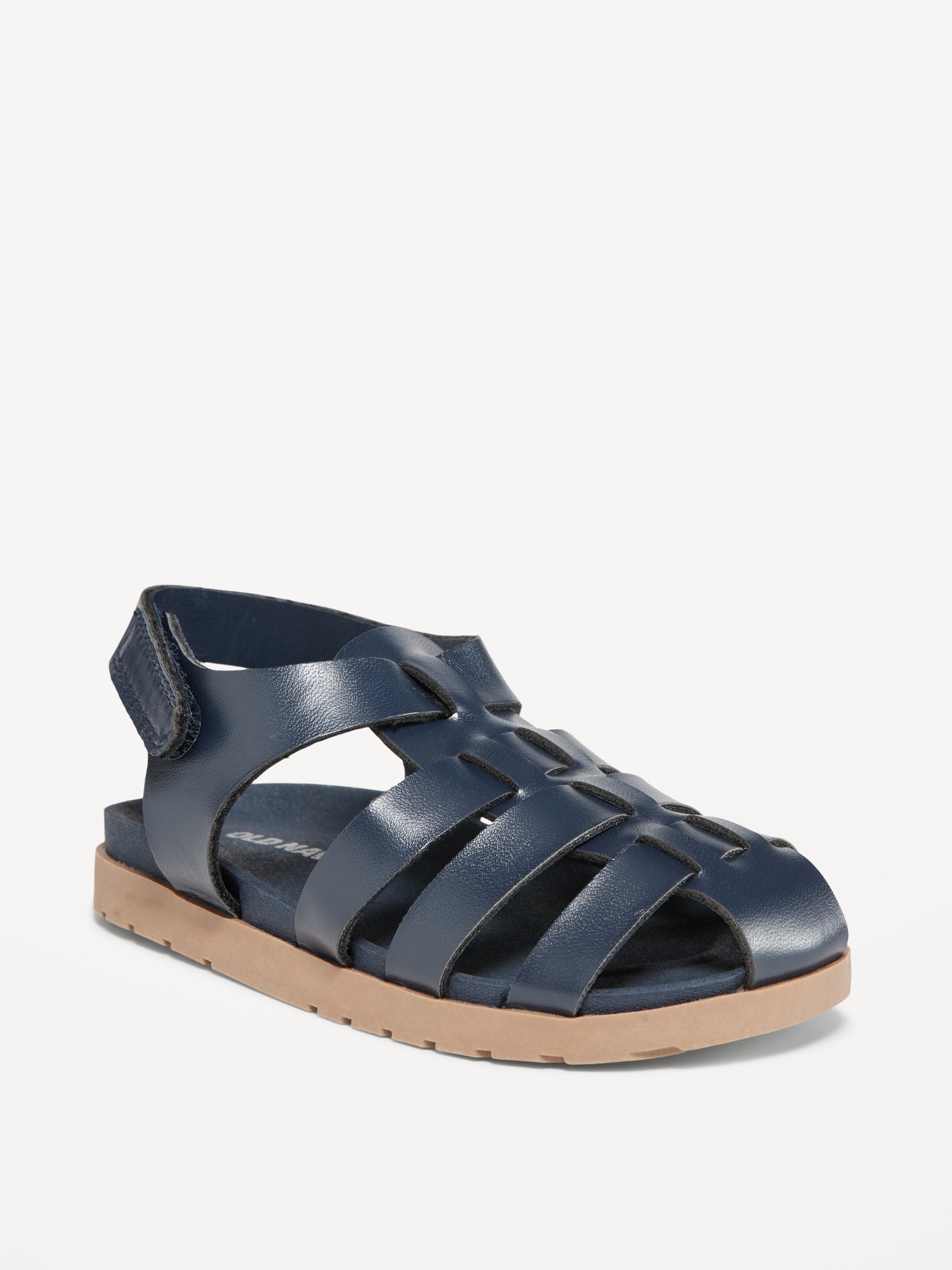 Unisex Faux-Leather Fisherman Sandal for Toddler | Old Navy