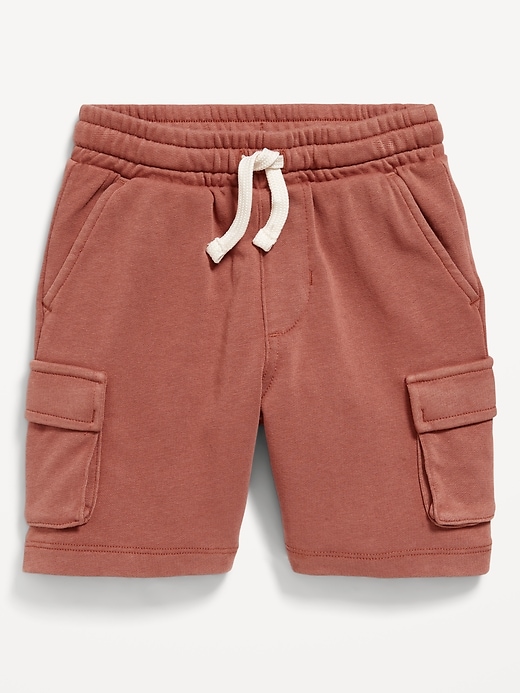 View large product image 1 of 2. Functional-Drawstring Pull-On Shorts for Toddler Boys