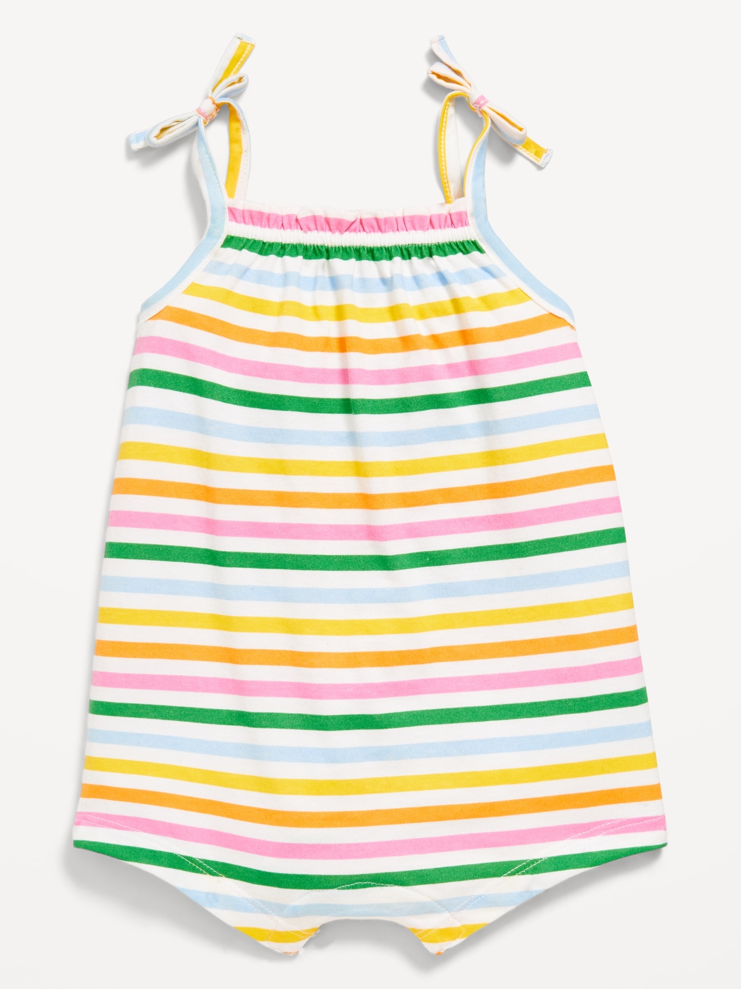 Tie-Bow One-Piece Romper for Baby | Old Navy
