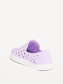 View large product image 3 of 3. Perforated Slip-On Shoes for Toddler Girls (Partially Plant-Based)