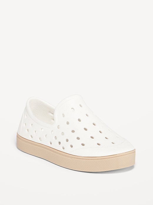 View large product image 1 of 3. Perforated Slip-On Shoes for Toddler Boys (Partially Plant-Based)