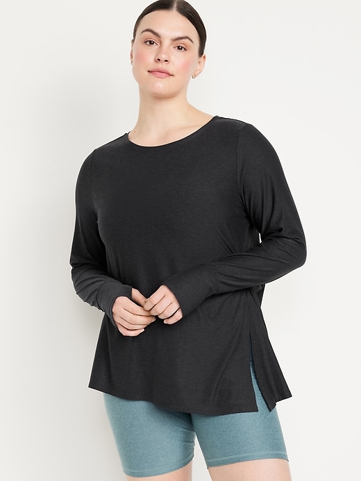 Image number 5 showing, Cloud 94 Soft Side-Tie Tunic