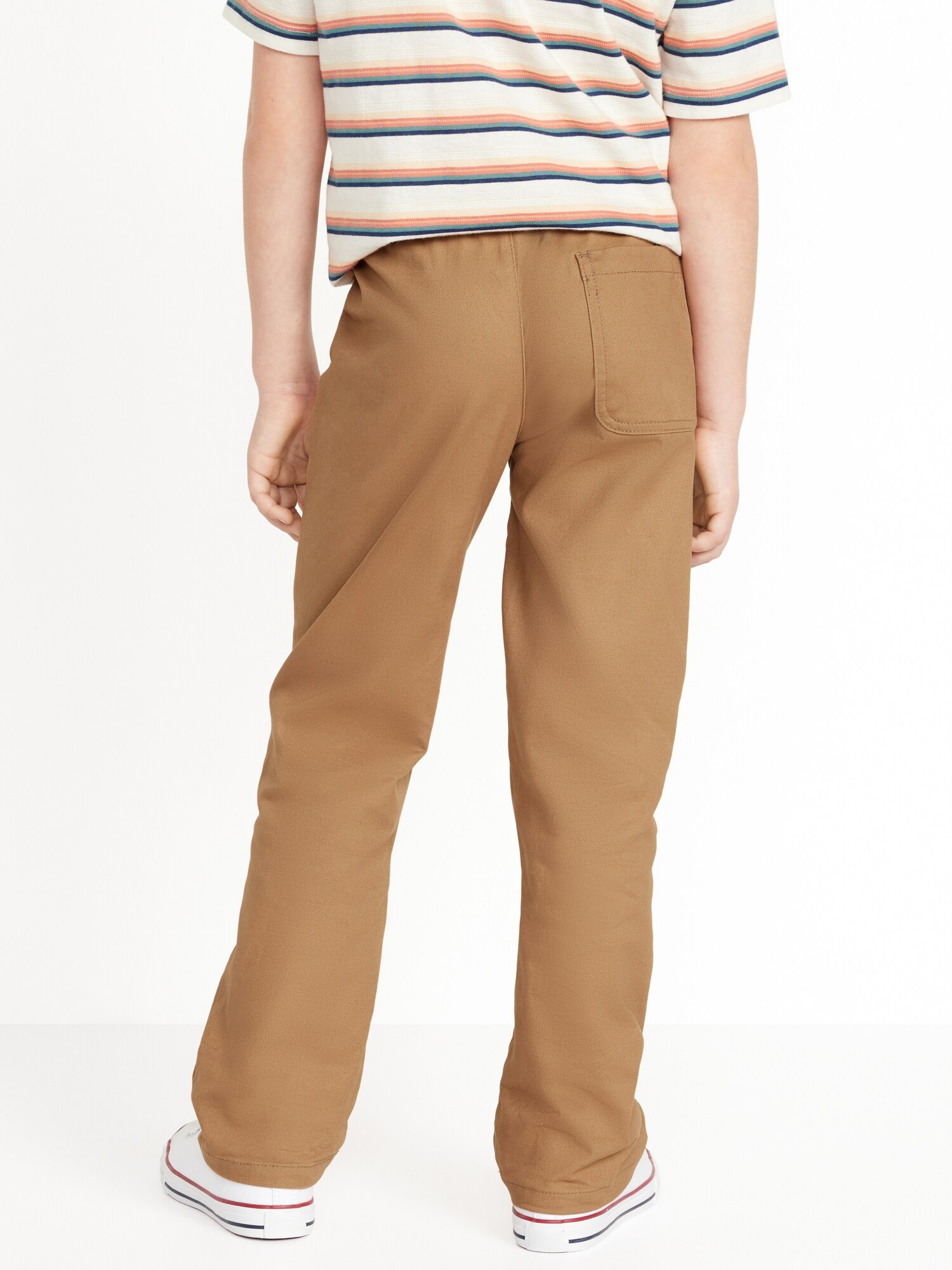 Брюки Old Navy WOW Straight Leg Pull On Pants для мальчиков, цвет: Коричневый, вариант 1 — фото 2