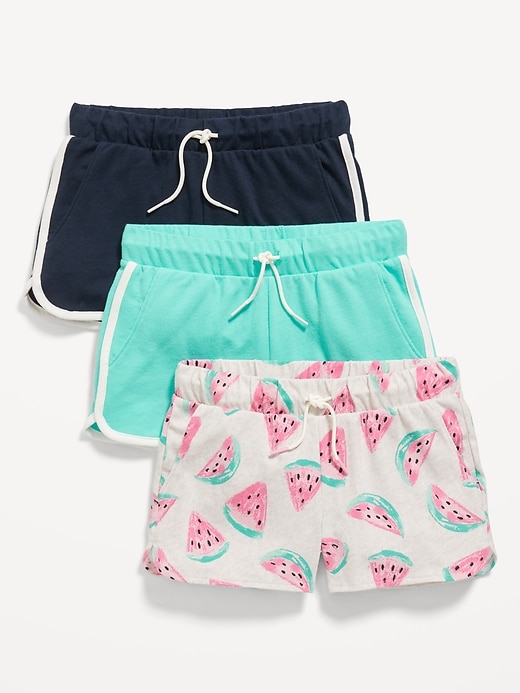 View large product image 1 of 3. Dolphin-Hem Cheer Shorts Variety 3-Pack for Girls
