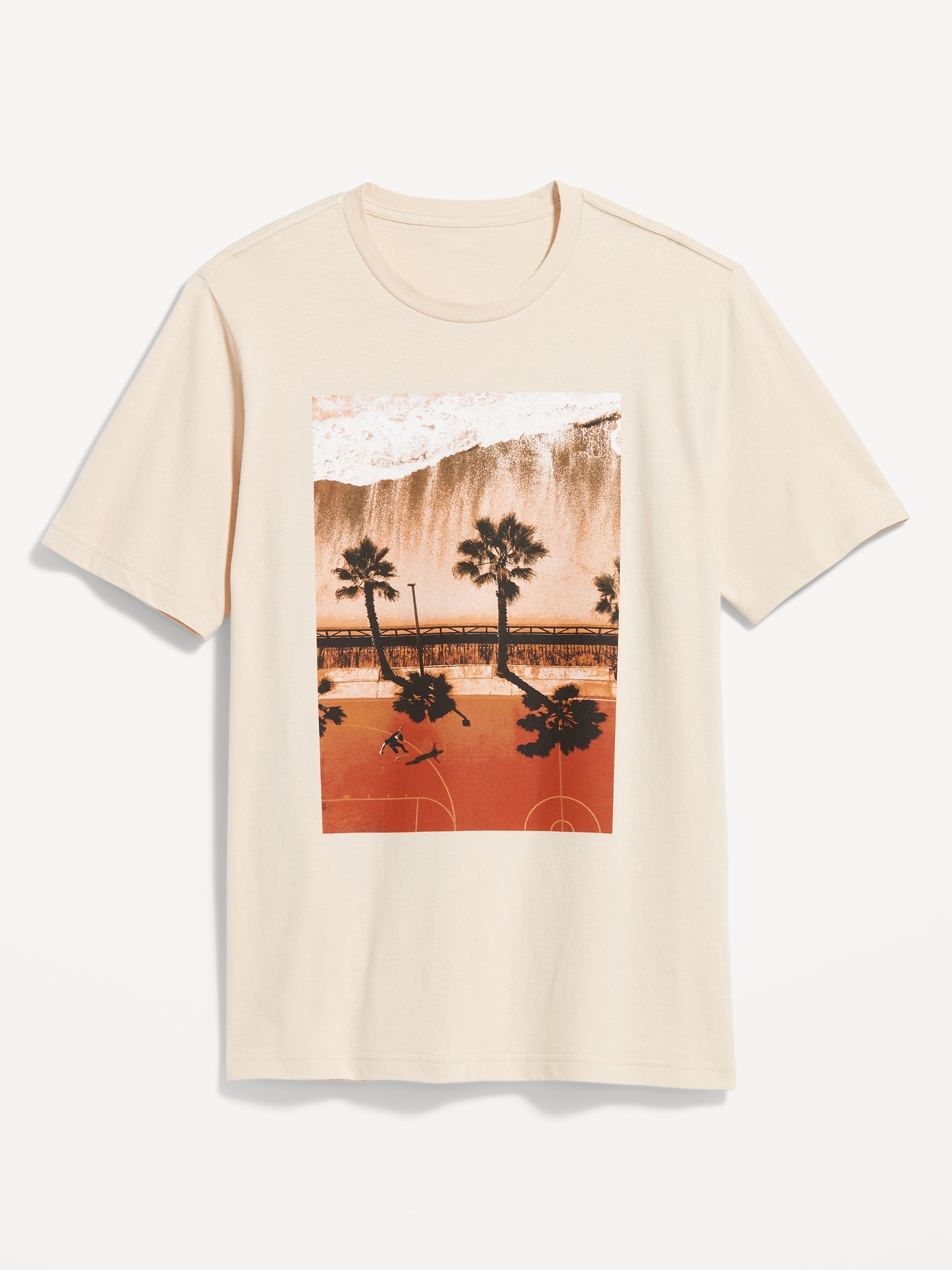 oft-Washed Graphic T-hirt