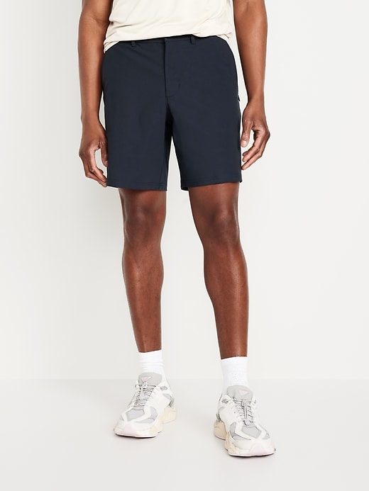 Image number 1 showing, Hybrid Tech Chino Shorts -- 8-inch inseam