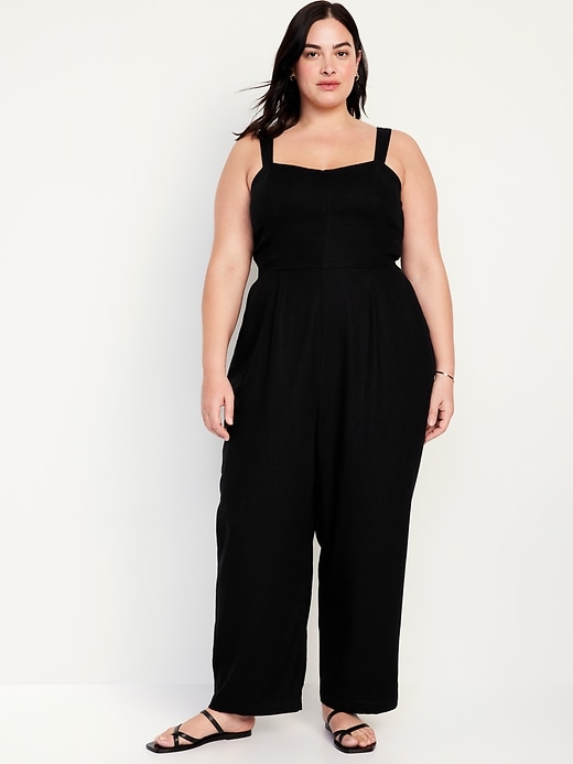 Image number 6 showing, Fit & Flare Cami Jumpsuit