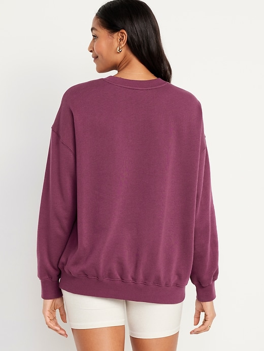 Image number 5 showing, Oversized Tunic Sweatshirt