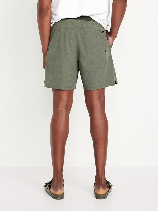 Image number 2 showing, StretchTech Hybrid Swim Trunks -- 7-inch inseam