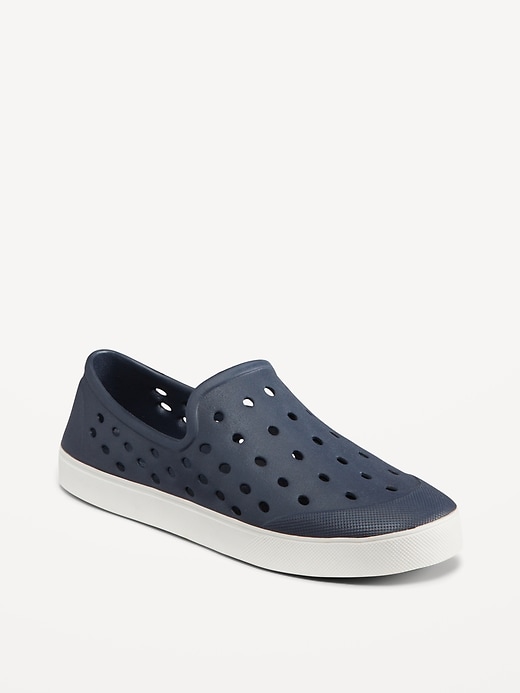 View large product image 1 of 4. Perforated Slip-On Shoes for Boys