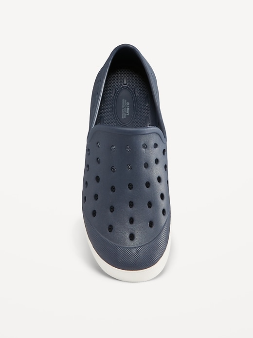 View large product image 2 of 4. Perforated Slip-On Shoes for Boys