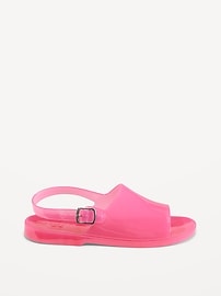 View large product image 3 of 4. Jelly Wide-Strap Sandals for Girls