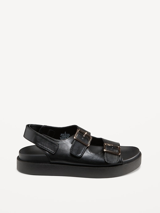 Image number 3 showing, Chunky Buckle Strap Sandal