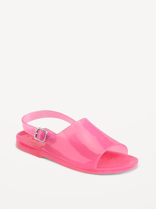 View large product image 1 of 4. Jelly Wide-Strap Sandals for Girls