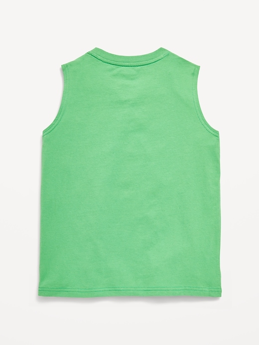 View large product image 2 of 2. Super Mario™ Gender-Neutral Graphic Tank Top for Kids