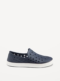 View large product image 3 of 4. Perforated Slip-On Shoes for Boys