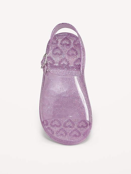 View large product image 2 of 4. Jelly Wide-Strap Sandals for Girls
