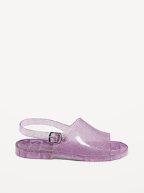 View large product image 3 of 4. Jelly Wide-Strap Sandals for Girls