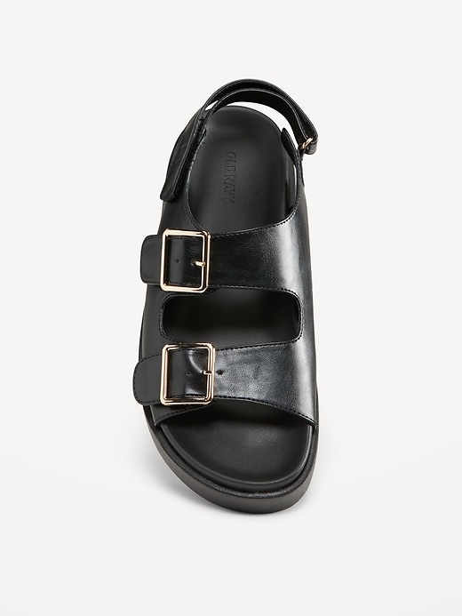 Image number 2 showing, Chunky Buckle Strap Sandal