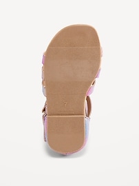View large product image 4 of 4. Gladiator Sandals for Toddler Girls