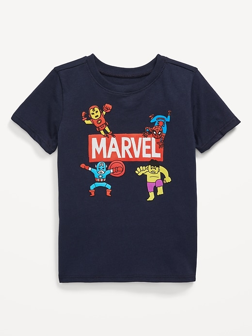 View large product image 1 of 2. Marvel™ Unisex Graphic T-Shirt for Toddler
