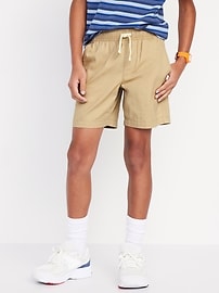 Image number 1 showing, Above Knee Twill Pull-On Shorts for Boys