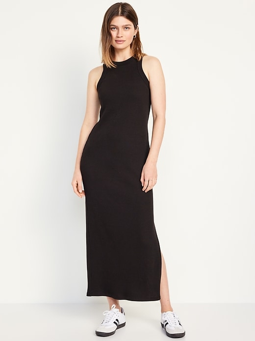 Image number 1 showing, Sleeveless Racerback Maxi Dress for Women