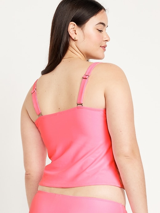 Image number 6 showing, Underwire Tankini Swim Top