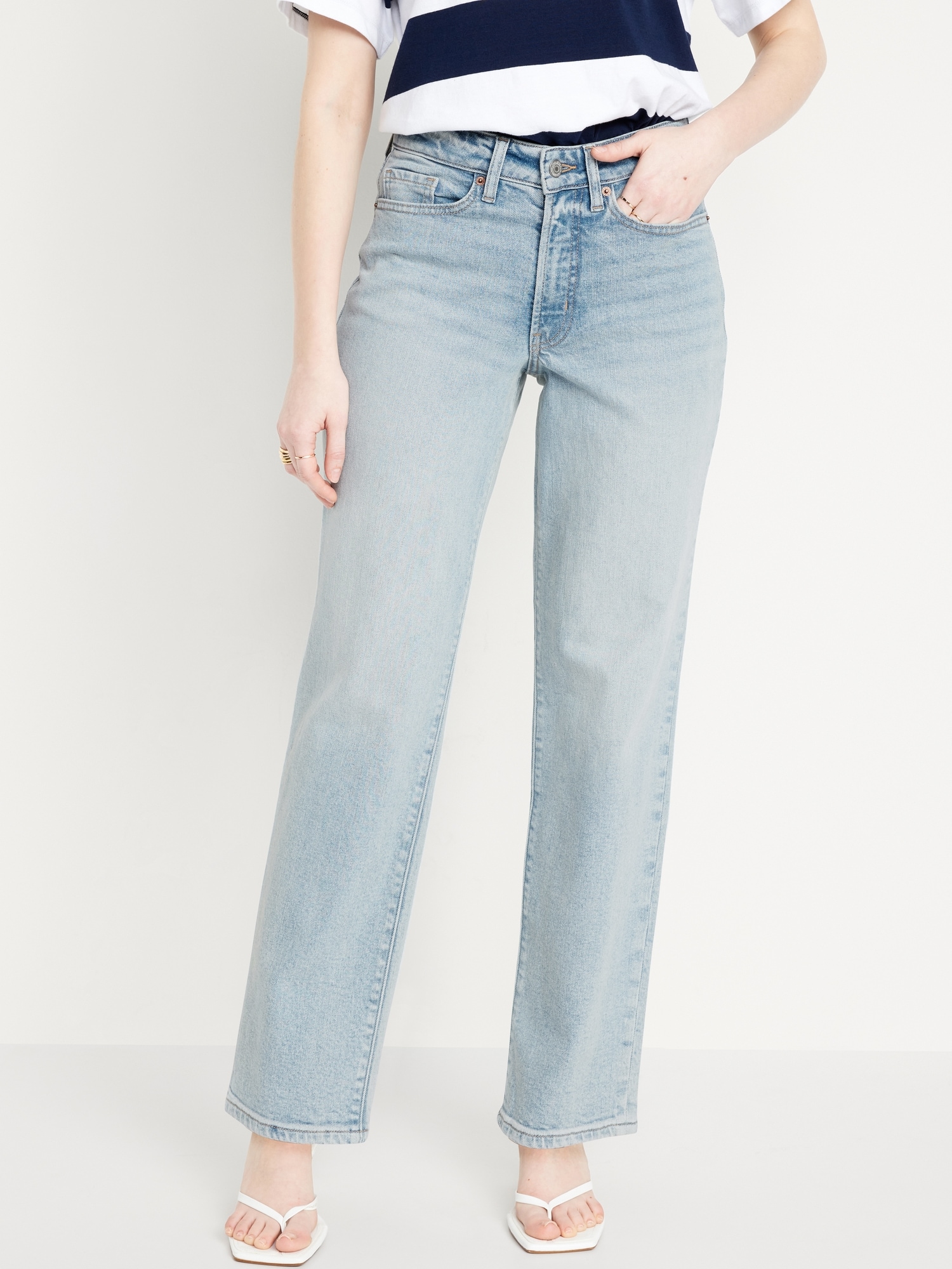 Curvy High-Waisted OG Loose Jeans Hot Deal