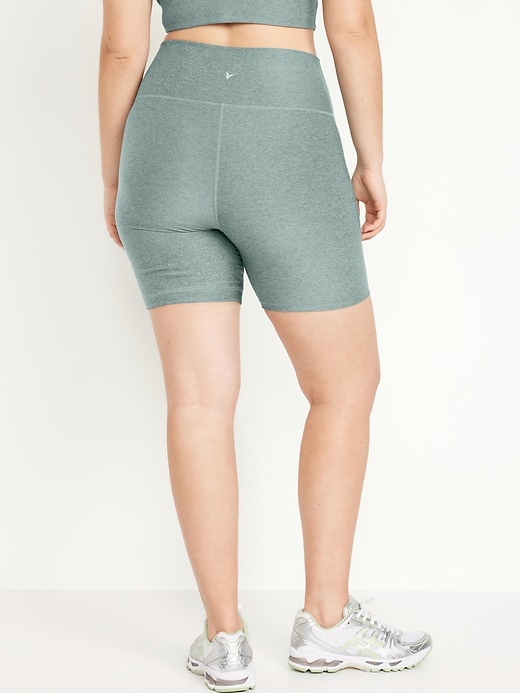 Image number 6 showing, Extra High-Waisted Cloud+ Biker Shorts -- 6-inch inseam