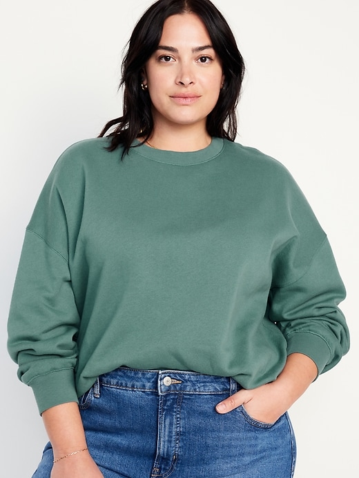 Image number 7 showing, Oversized Tunic Sweatshirt