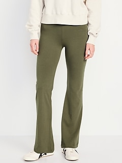 High-Waisted Fashion Flare Leggings