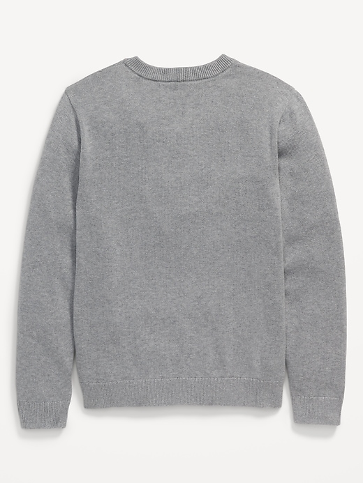 Image number 3 showing, V-Neck Sweater for Boys