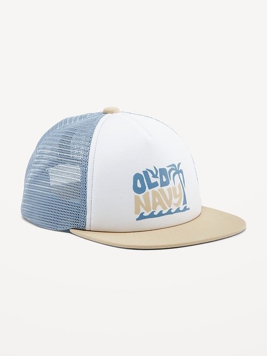 View large product image 1 of 1. Graphic Trucker Hat for Toddler Boys