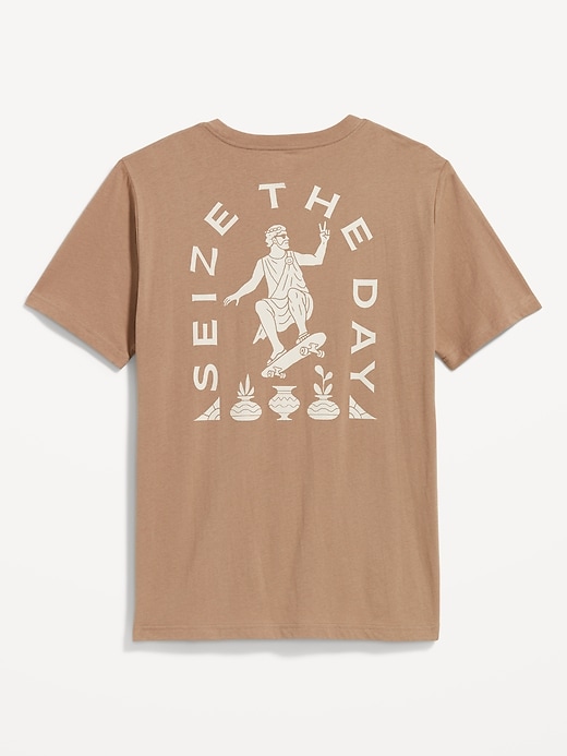 Image number 8 showing, Soft-Washed Graphic T-Shirt
