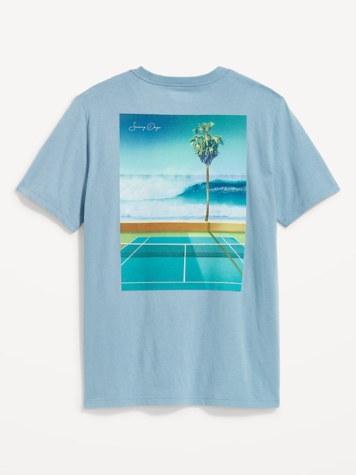 Image number 3 showing, Soft-Washed Graphic T-Shirt