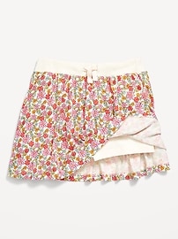 View large product image 5 of 5. Printed Drawstring Skort for Girls