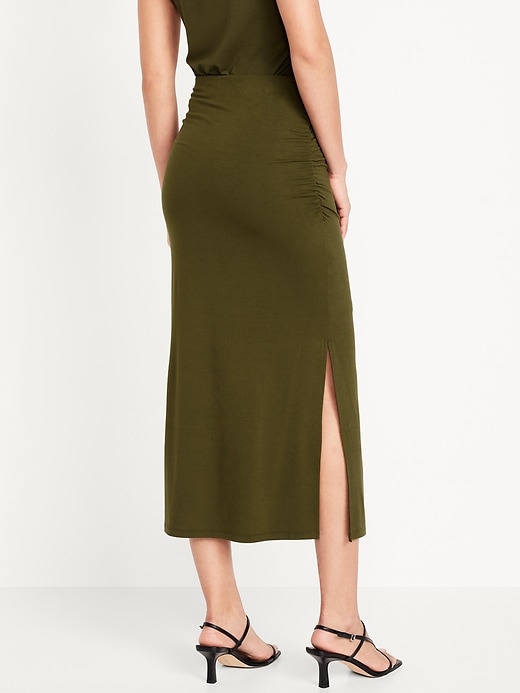 Image number 2 showing, Ruched Maxi Skirt