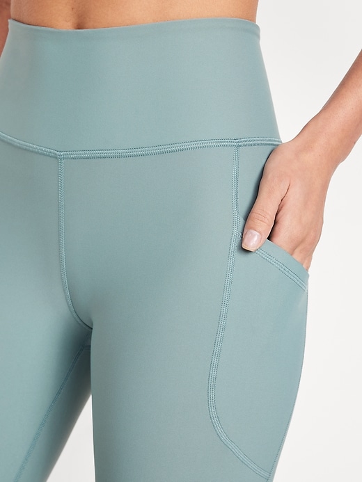 Image number 4 showing, High-Waisted PowerSoft Full-Length Leggings