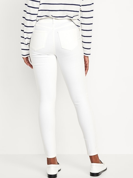 Image number 2 showing, High-Waisted Wow Skinny Jeans