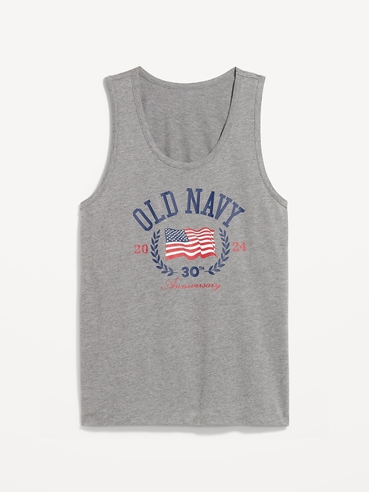 View large product image 1 of 1. Flag Graphic Tank Top