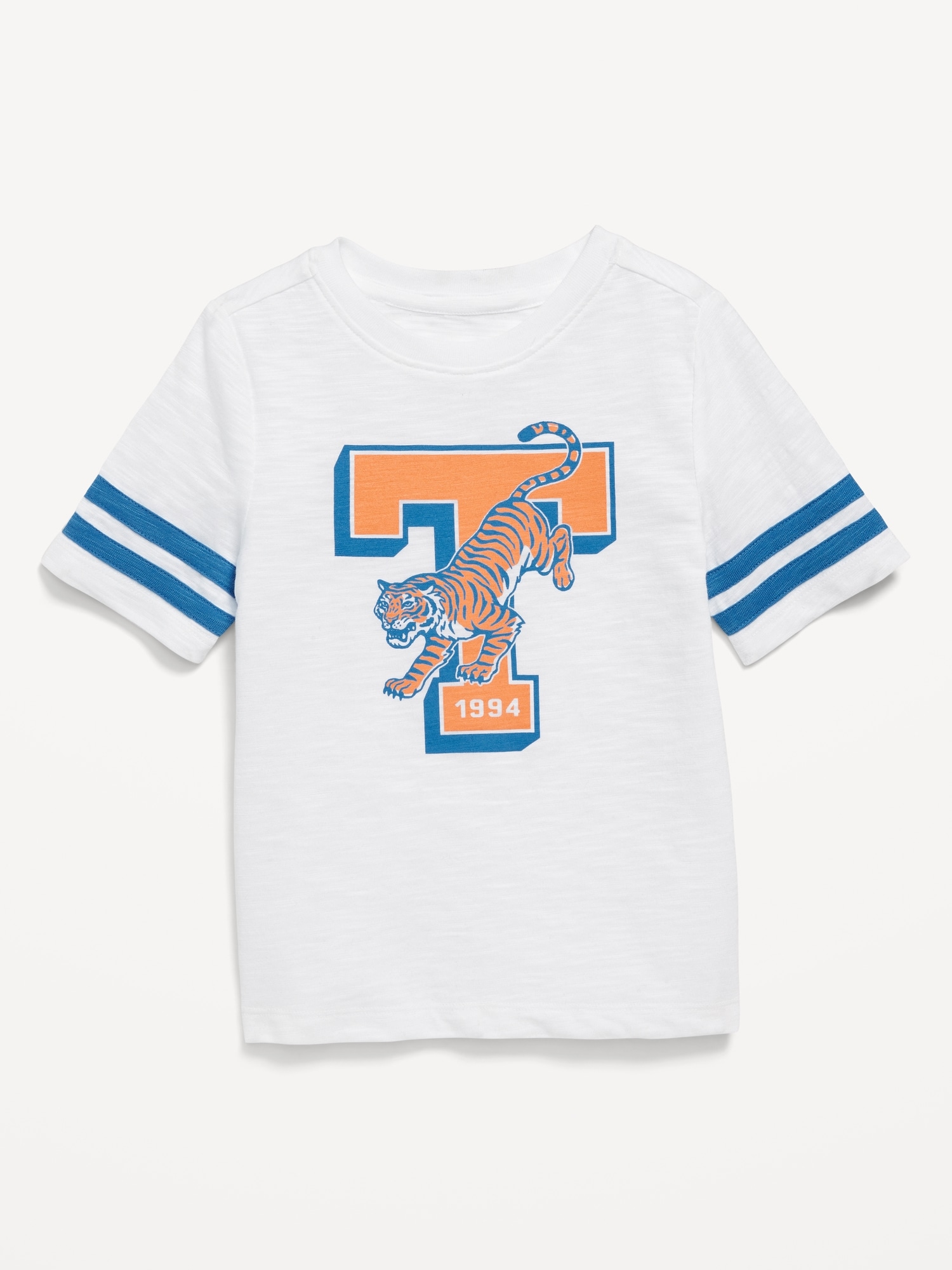 Short-Sleeve Stripe Graphic T-Shirt for Toddler Boys
