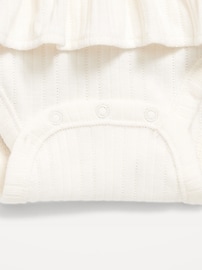 View large product image 3 of 3. Sleeveless Peplum Bodysuit for Baby