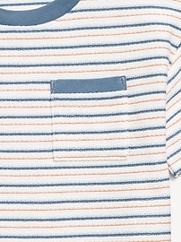 View large product image 3 of 3. Oversized French-Terry Pocket T-Shirt for Toddler Boys