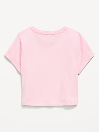 View large product image 3 of 3. Dolman-Sleeve Licensed Graphic T-Shirt for Girls