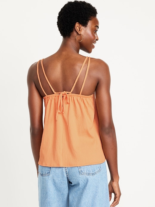 Image number 2 showing, Strappy Tie-Back Tank Top