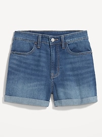 High-Waisted Wow Jean Shorts -- 3-inch inseam