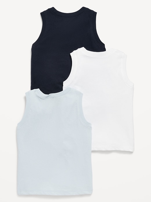 View large product image 2 of 3. Tank Top 3-Pack for Toddler Boys